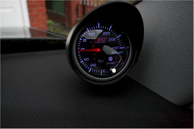 VXR Boost Gauge Fitted....
